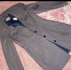 Gray Peacoat New Forever 21 size Small